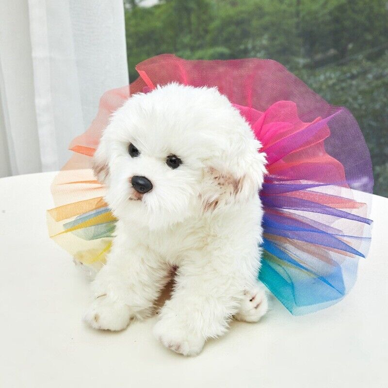 Tutu Skirt Princess Dress Dog Cats Cosplay Animals Jacket Small Pet Soft Clothes