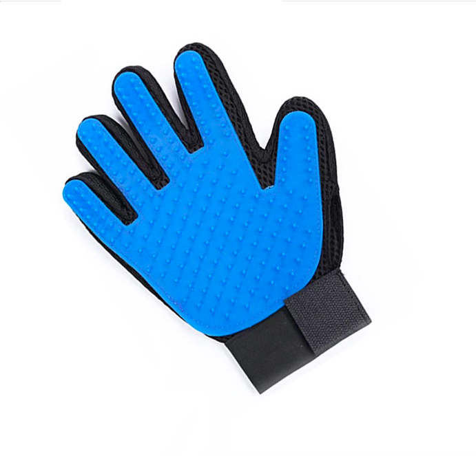 grooming glove for pet dog cat cleaning hair remover brush descending touch