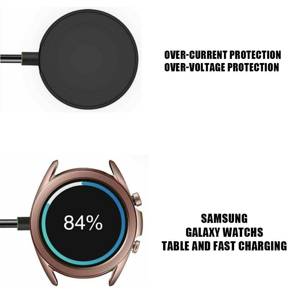 USB Charger Wireless Charger Replacements for Samsung Galaxy Watch 4 Smart Watch