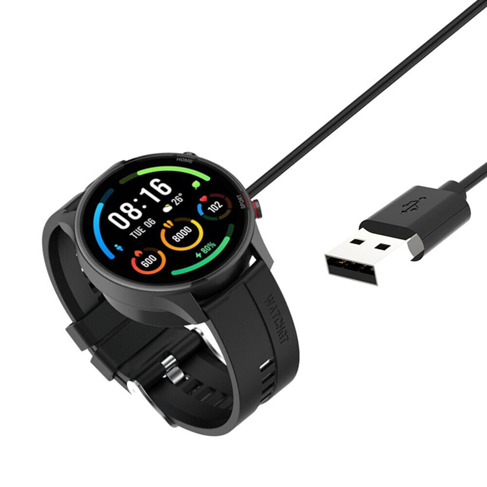 Watch Charging Cable Cradle Accessories for Watch S1 Active (Black)