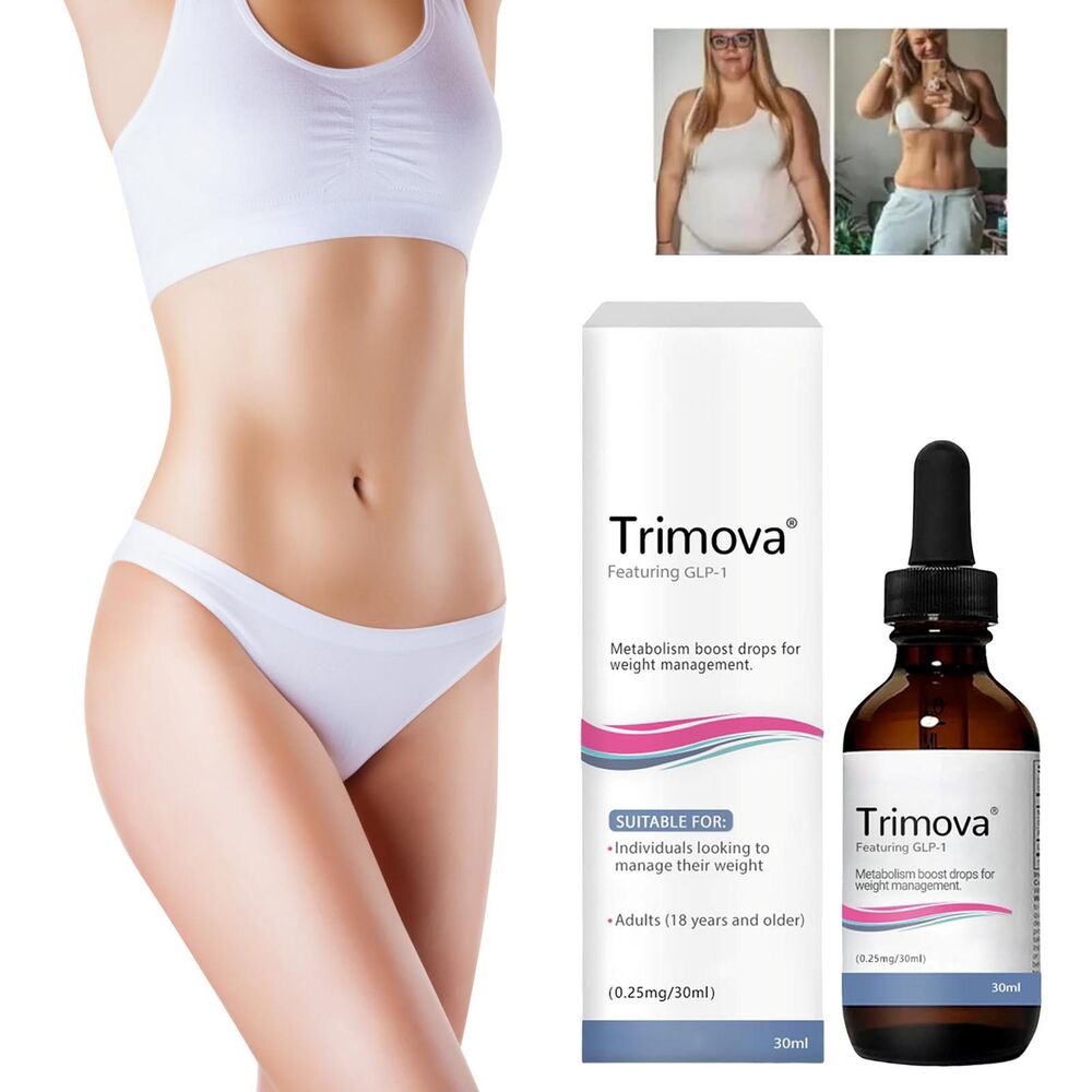 30ML TRIMOVA Drops - Trimova Metabolism Drops for Men & Women