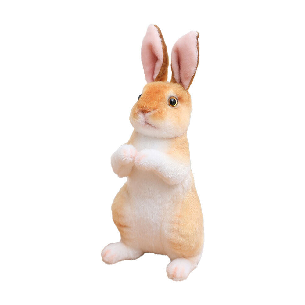 Realistic Rabbit Plush Toy Simulation Animal Doll Toys Kids Girls Birthday