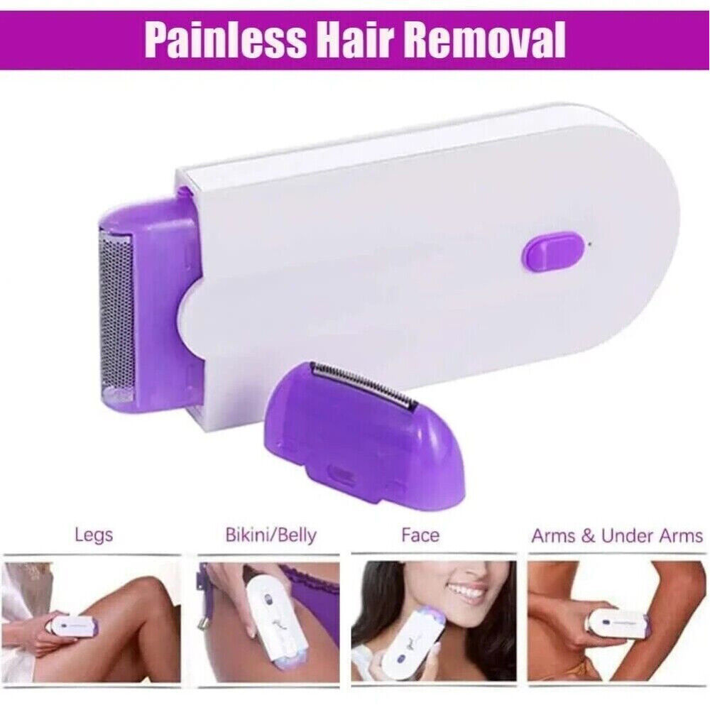 Instant Pain Free Touch Hair Removal Remover Laser Epilator Body Face Women