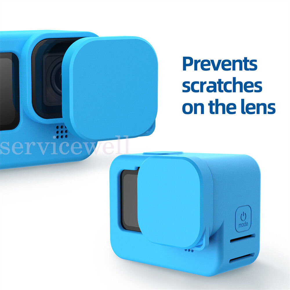 Silicone Case Anti-drop Protective Cover With Lens Cover For GoPro Hero 10/9