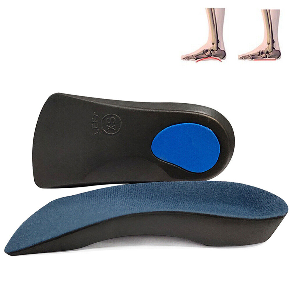 Orthotic Arch Support Insoles For Plantar Fasciitis Fallen Arches Flat Feet 3/4