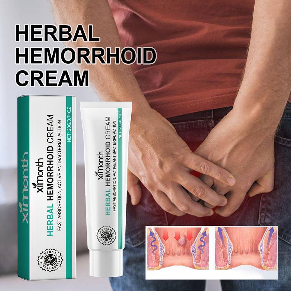 Wellian Hemorrhoid Cream, Herbal Hemorrhoids Cream, for Men and Women NEW&