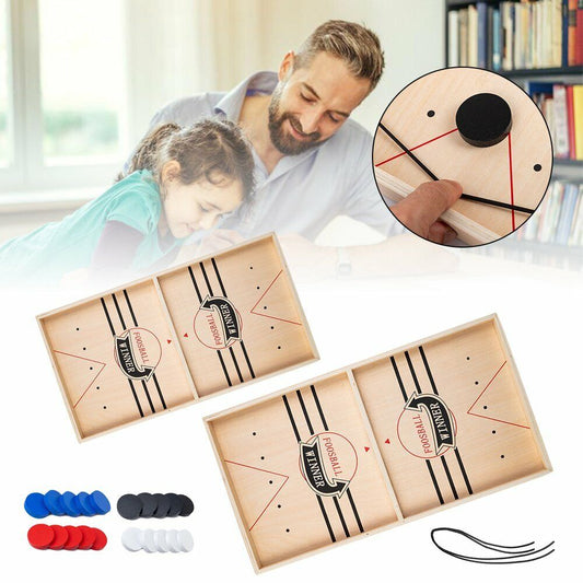 Large Kids Board Games Sling Puck Paced SlingPuck Winner Family Game Toys Hockey