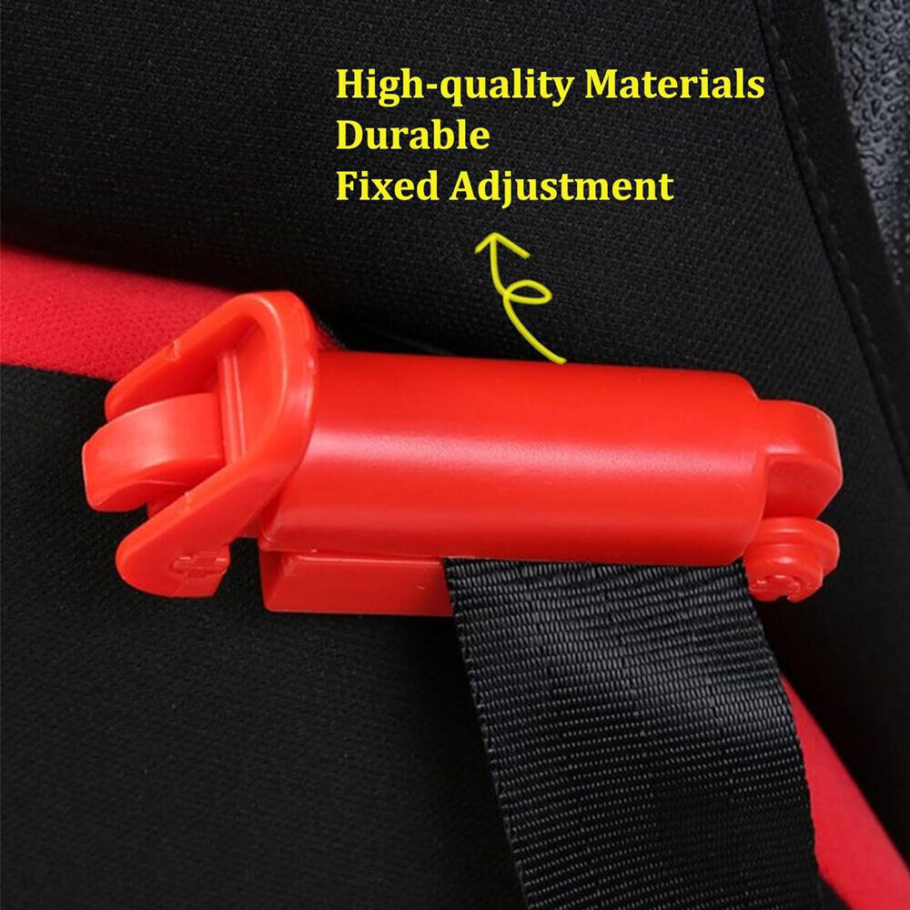 Universal Red Car Seat Belt Buckle Clip Anti-Scratch Protector Cover Accessories