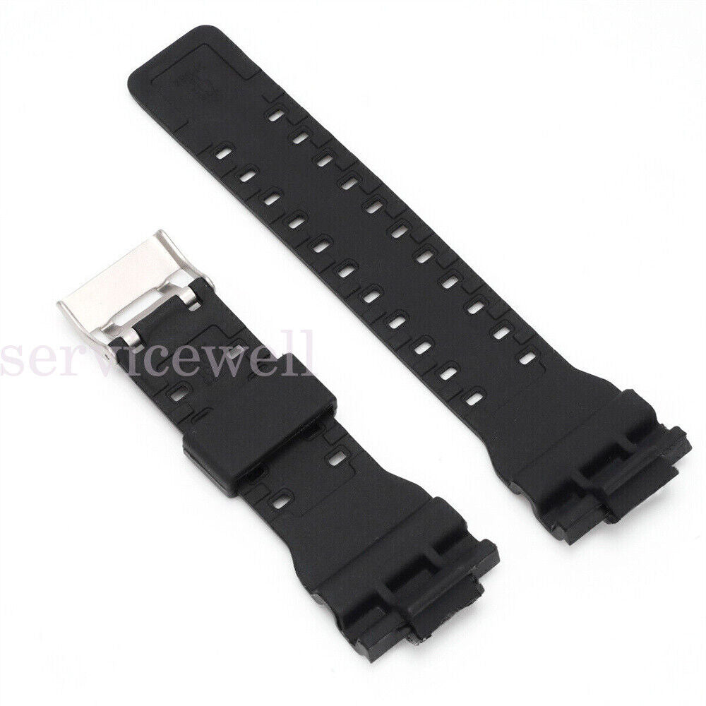 Rubber Resin Replacement Wrist band watch strap for Casio G-SHOCK G-8900 GA-110