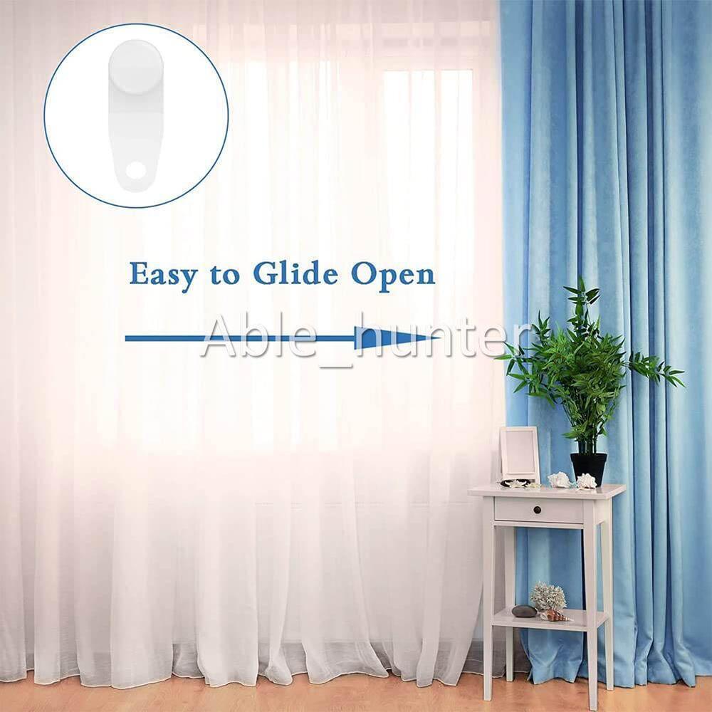 Replacement CURTAIN TRACK SLIDES GLIDES x 60 Universal Runners Slide Glider Rail