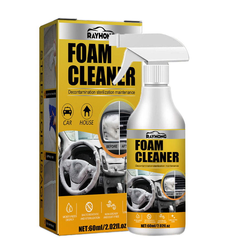 3Packs Multi-purpose Car & House Foam Cleaner Cleaning Foam Cleaning Interior