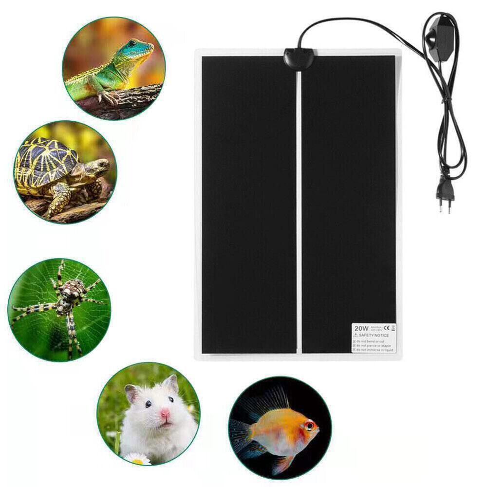 NEW Terrarium Pet Electric Blanket Heater Carpet Reptile Heat Pad Mat Pet