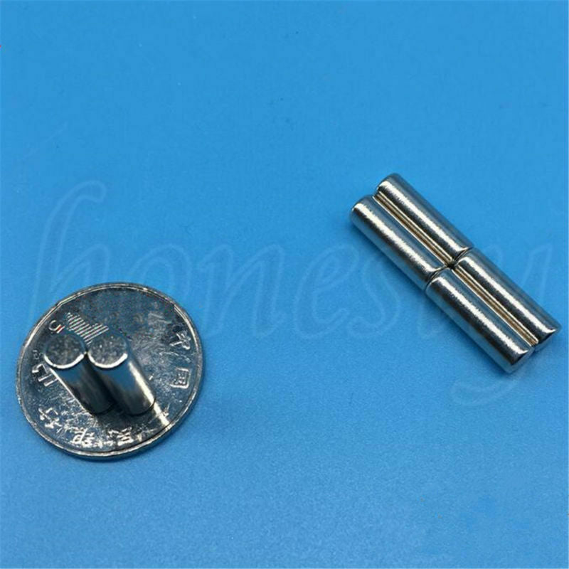 10pcs Super Strong Cylindrical Magnets D6X15mm D5X15mm D2X10mm Rare Earth Neodymium