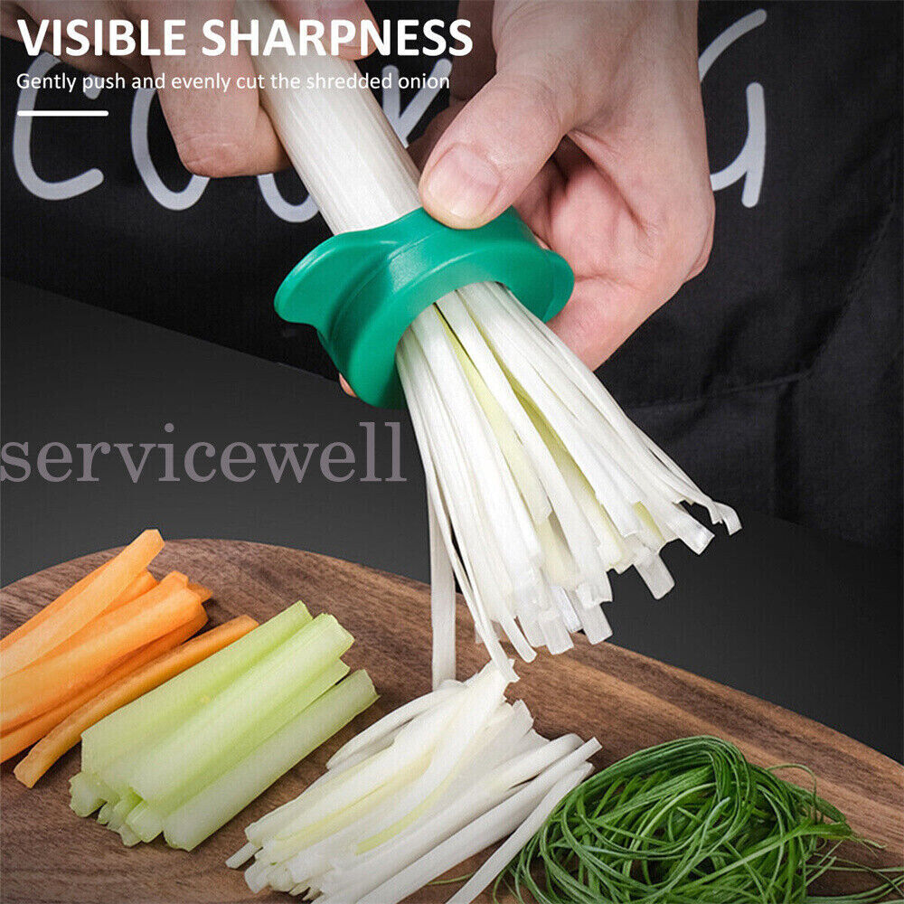 Onion Fruit Vegetable Scallion Cutter Shred Silk Chopped Slicer