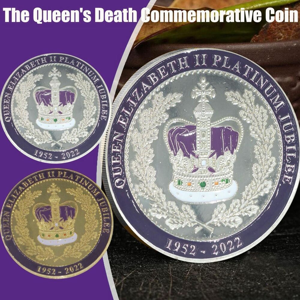 Queen Elizabeth II Platinum Jubilee Commemorative Coin Royal Collection Gift