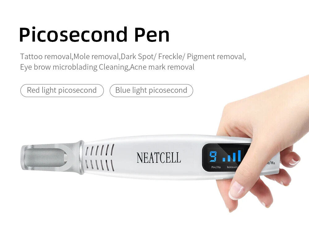 laser picosecond pen for spot removal, tattoo washing, machine for eyebrow washi