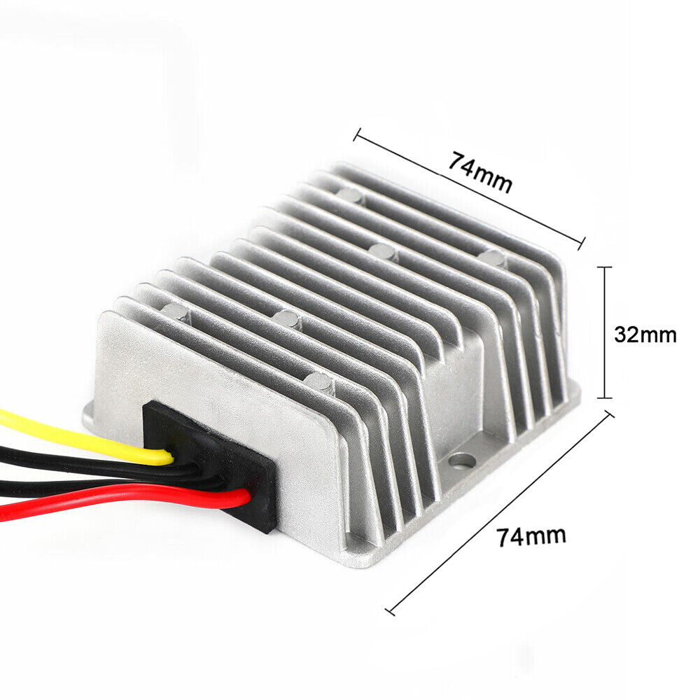 360W Supply Waterproof Car DC 12V Step Up Voltage Converter Regulator Power