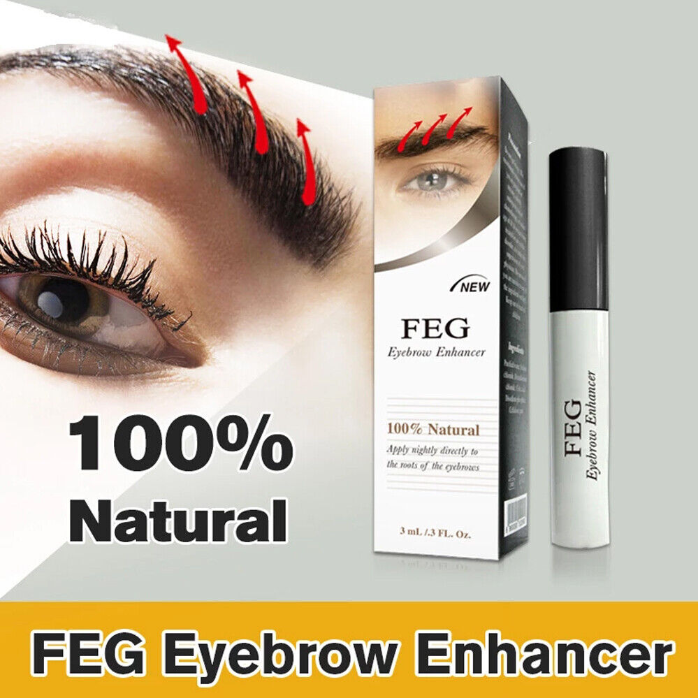 Genuine For FEG natural Eyelash Enhancer Serum eyelash grow booster eyebrow lash