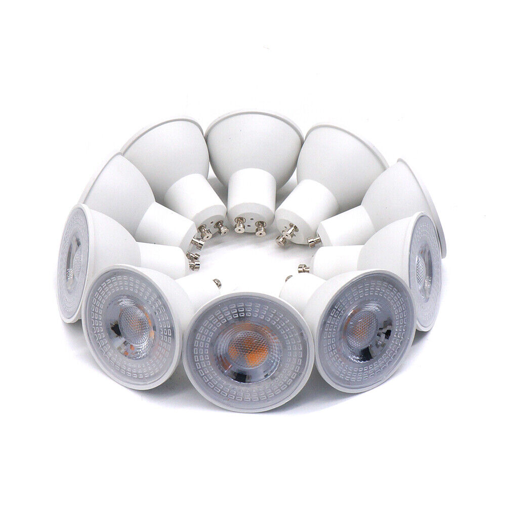 10X LED Bulb GU10 Globe Light Spotlight Warm Cool White Lamp Bright DownLight