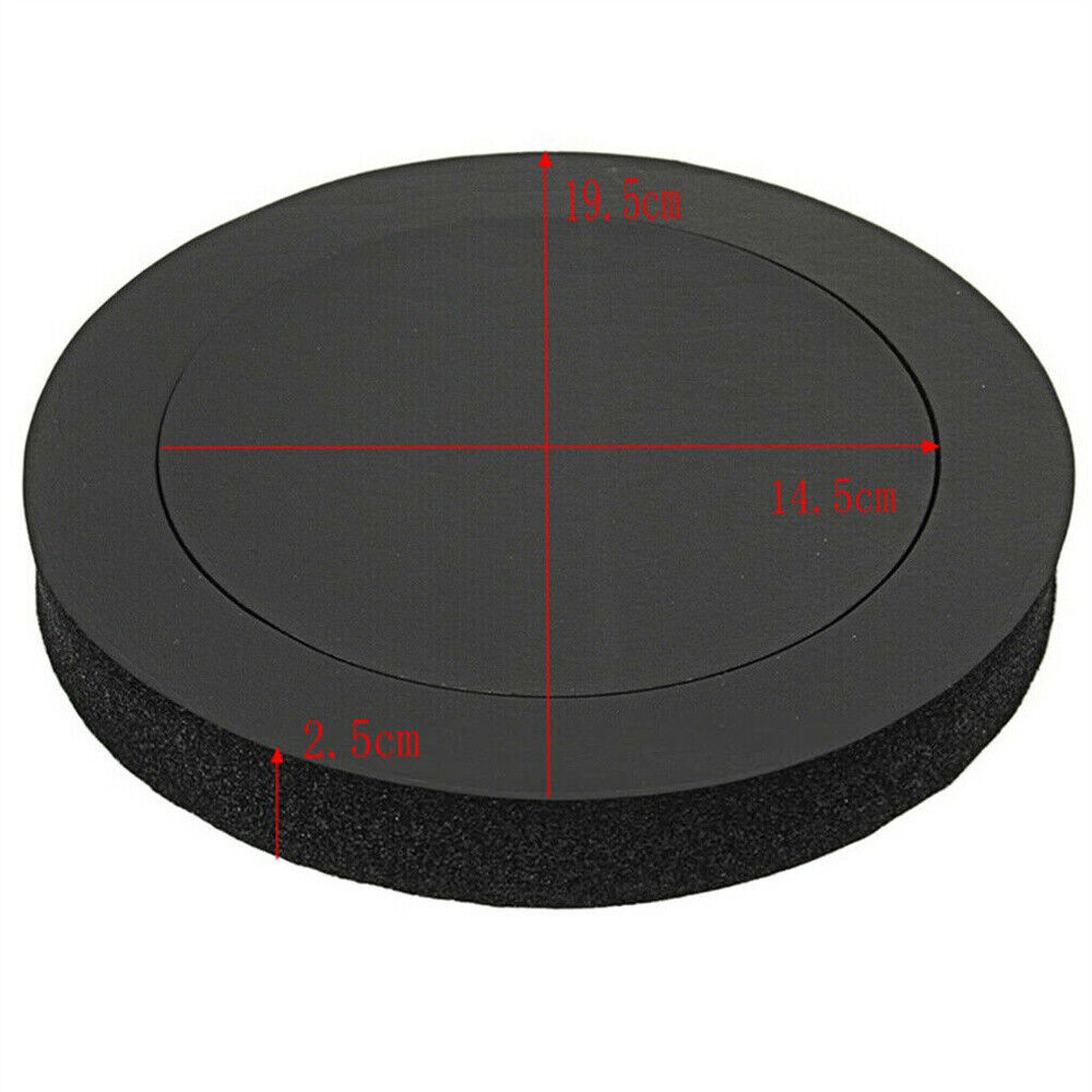 4Pcs 6.5inch Car Door Audio Speaker Bass Soundproof Foam Ring Insulation Mat Pad