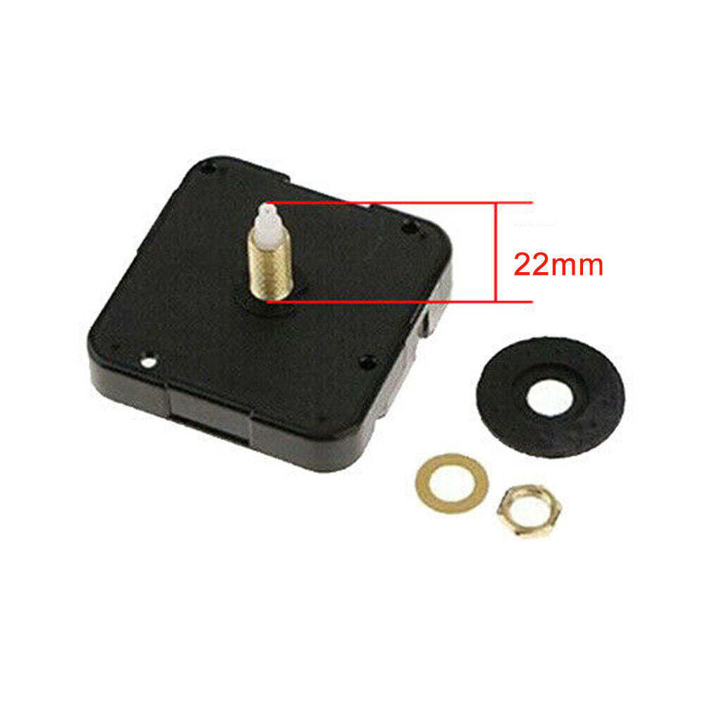 Silent DIY Quartz Movement Wall Clock Motor Mechanism Long Spindle Repair Kit