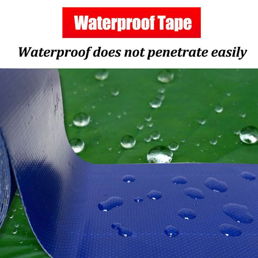 Glass Fiber Tent Repair Canvas Adhesive Patches Rain Cloth Repair Tape #T