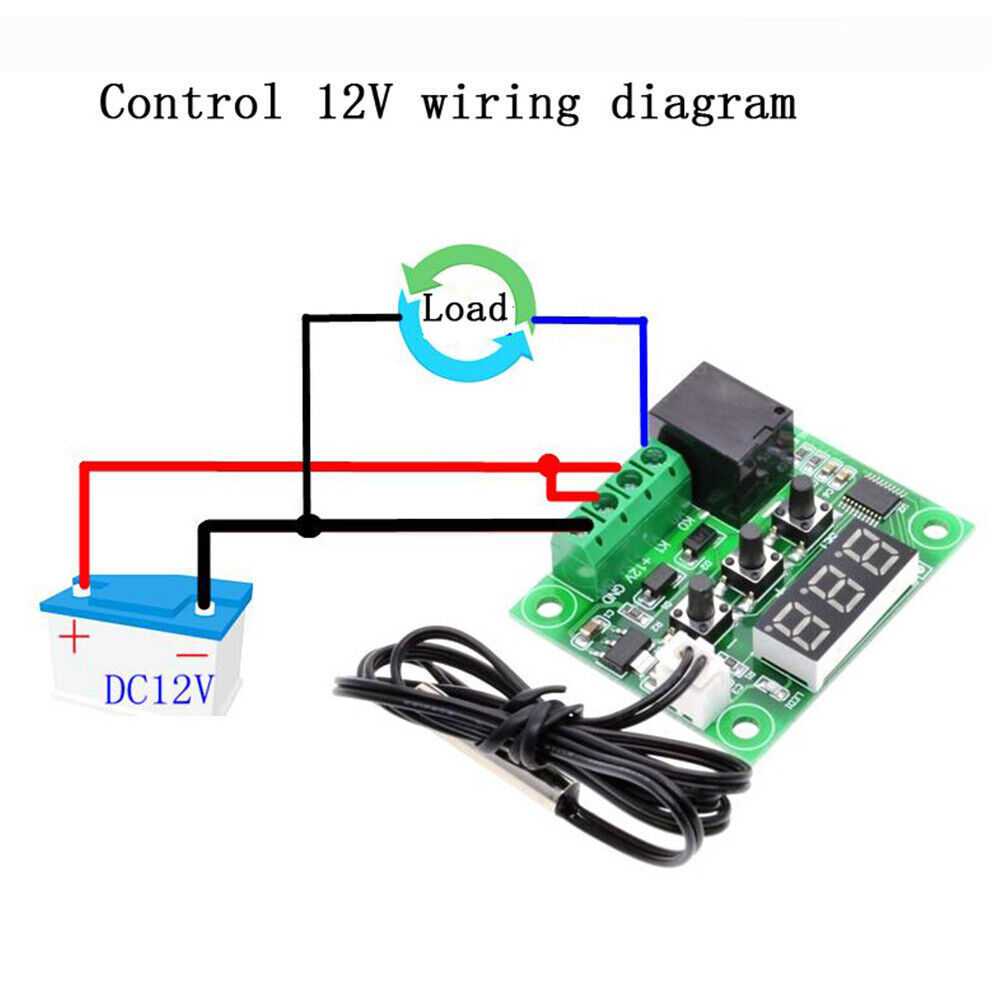 W1209 Digital Thermostat Temperature Control Switch sensor Module 12V -50-110°C