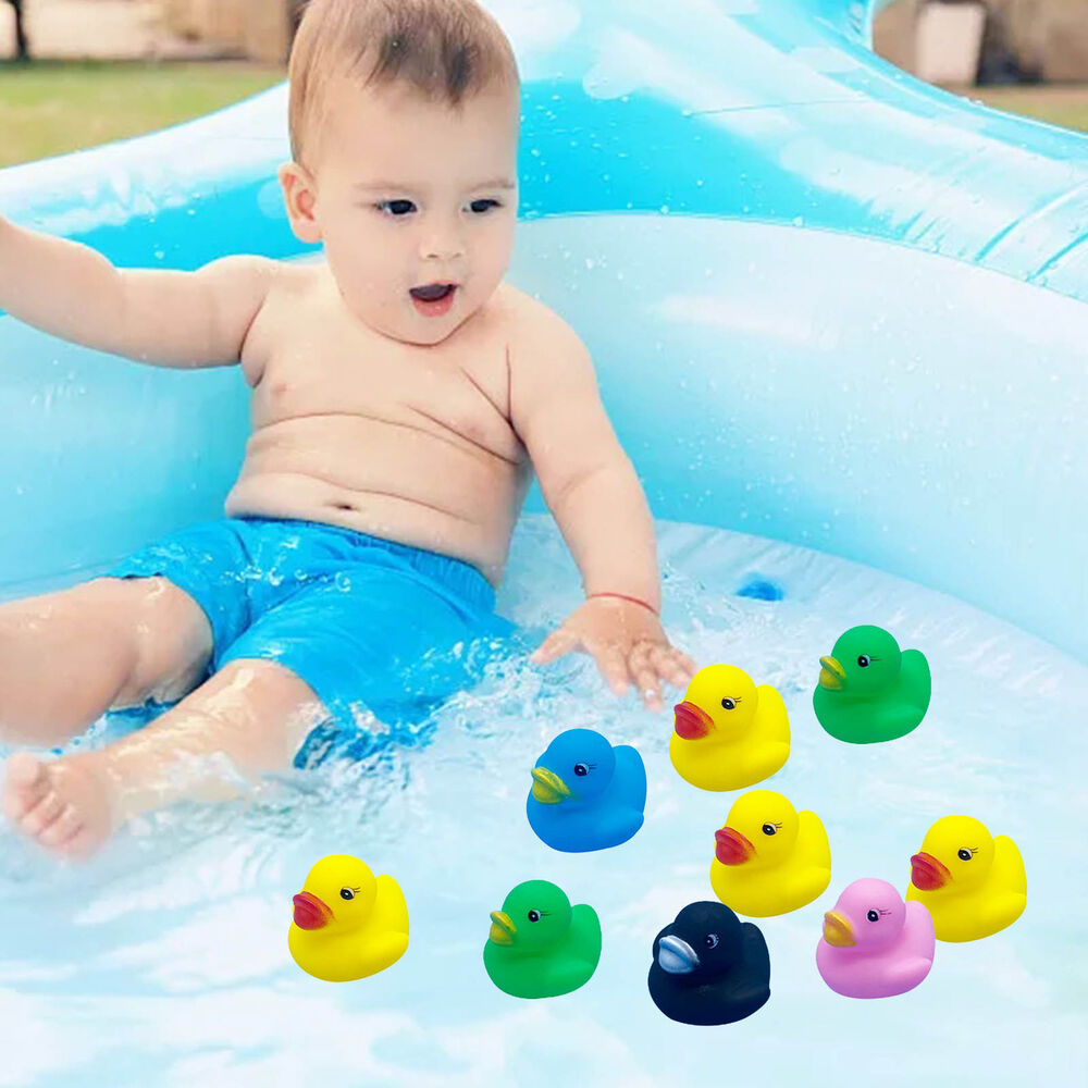 Rubber Ducks in Bulk,Assortment Duckies for Ducking Floater Duck Bath Toys