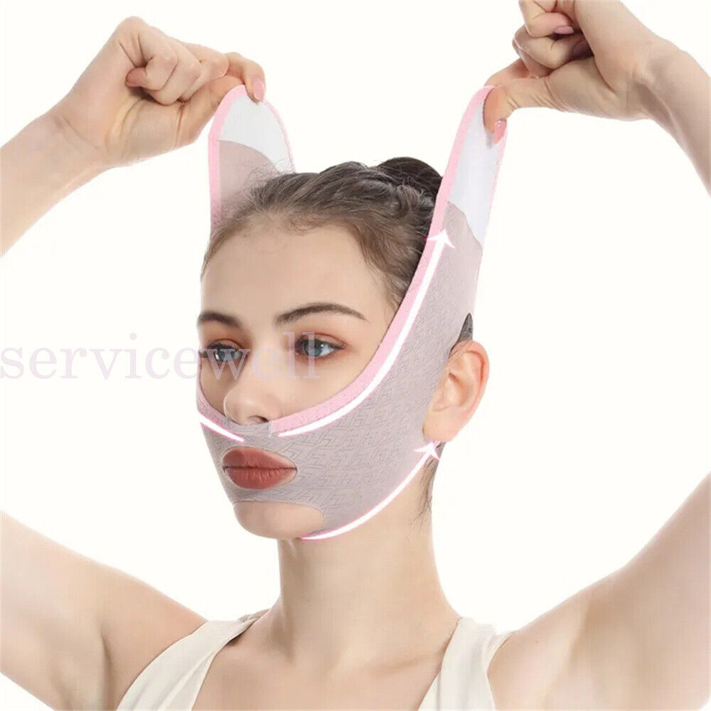 1 Sleep Mask Facial Slimming Strap Face Lifting Belt V Line Shaping Face Masks