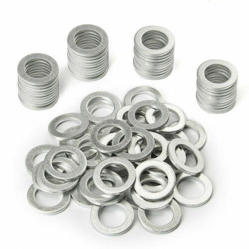 100 x Oil Pan Drain Sump Plug Gasket Washer 14mm Set for Acura Honda 94109-14000