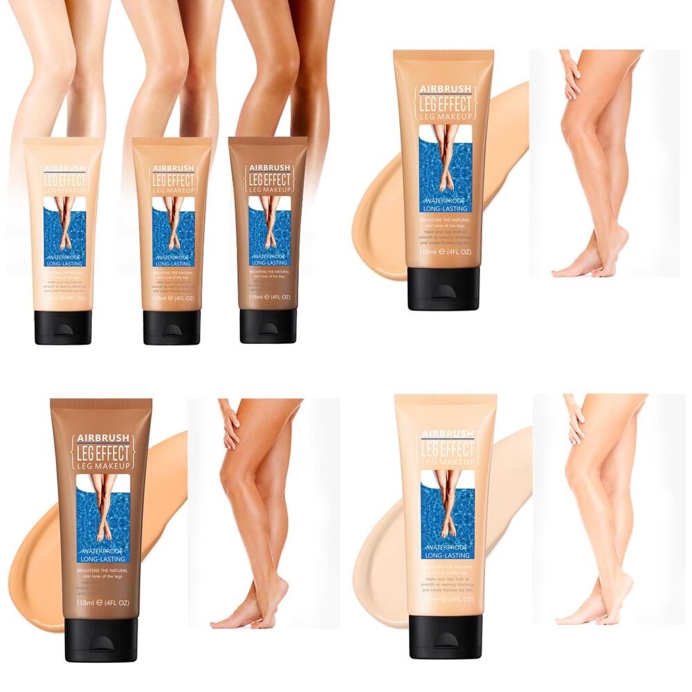 Leg Makeup Leg Concealer Waterproof Skin Color Bronze Liquid Body Cream