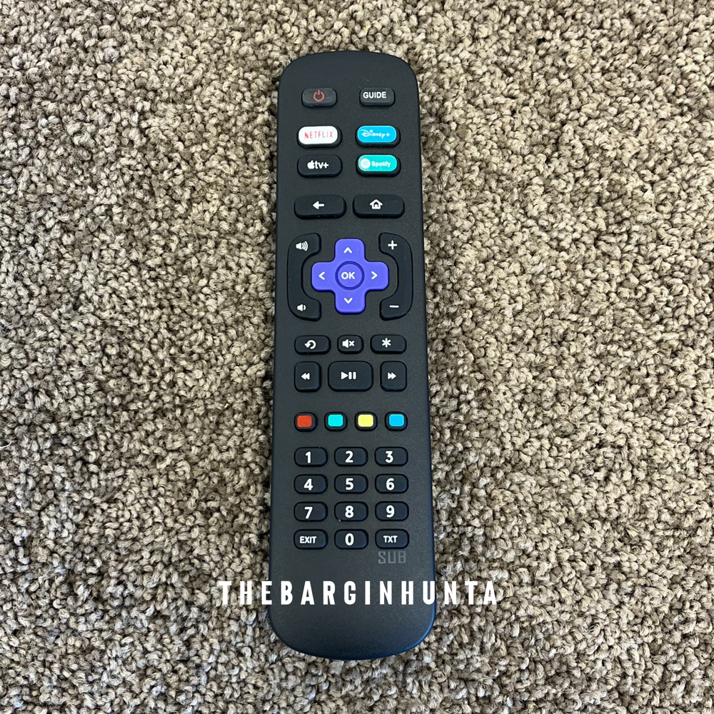 TCL TV Replacement Remote Control RP630 Series models 55RP630, 65RP630