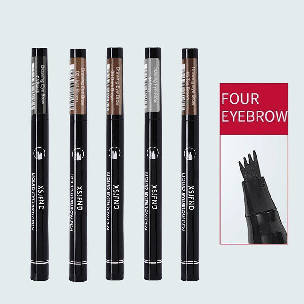 Microblading Tattoo Eyebrow Ink Pen Eye Brow Pencil Brow Enhancer Stencil NEW