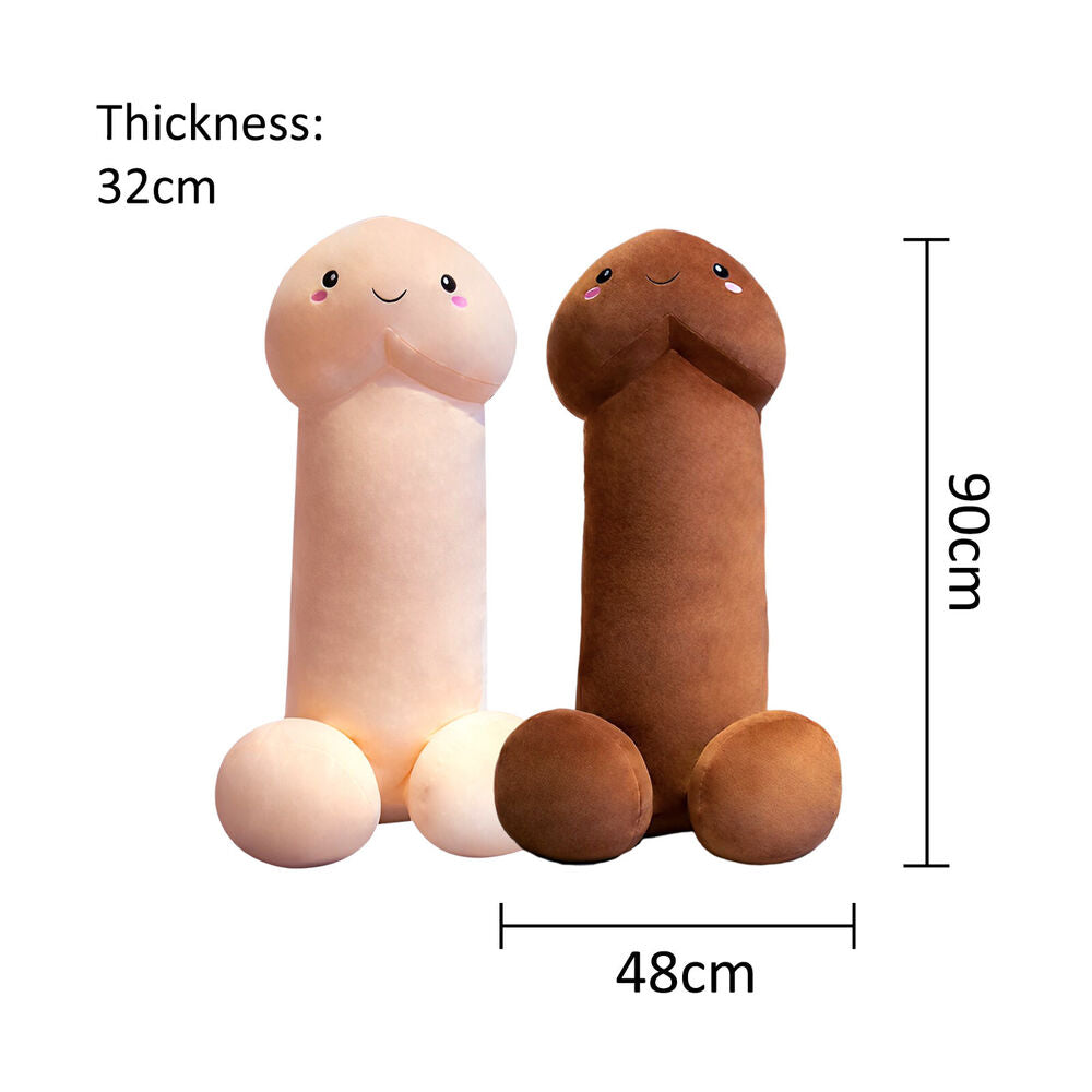 30-110cm Large Penis Plush Toy Funny Pillow Cushion Cute Plushie Christmas Gifts