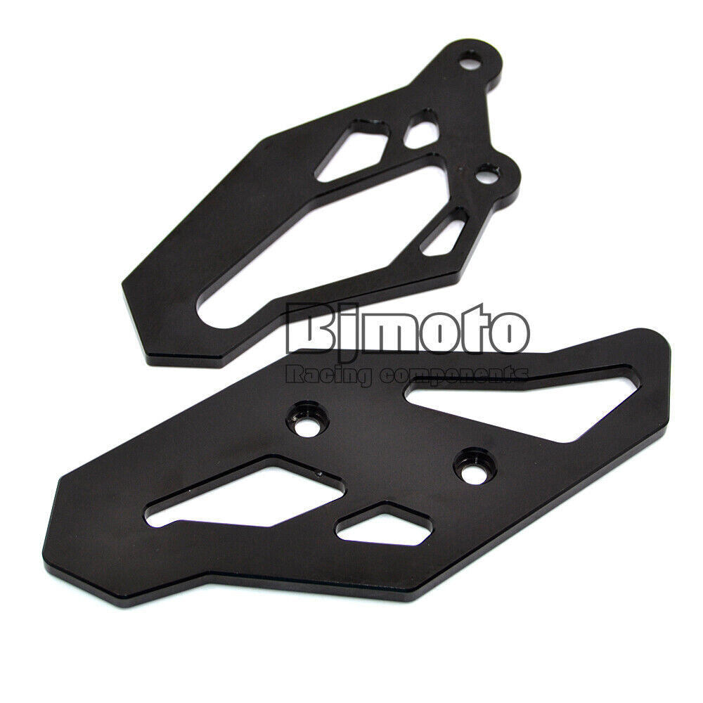 Footrest Rearset Foot Peg Plate Guard For Yamaha YZF R25 2013-2020 R3 ABS MT-03