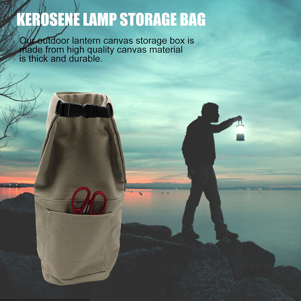 Lantern Storage Bag Retro Kerosene Lamp Protector Cover Hiking Accessories Tools