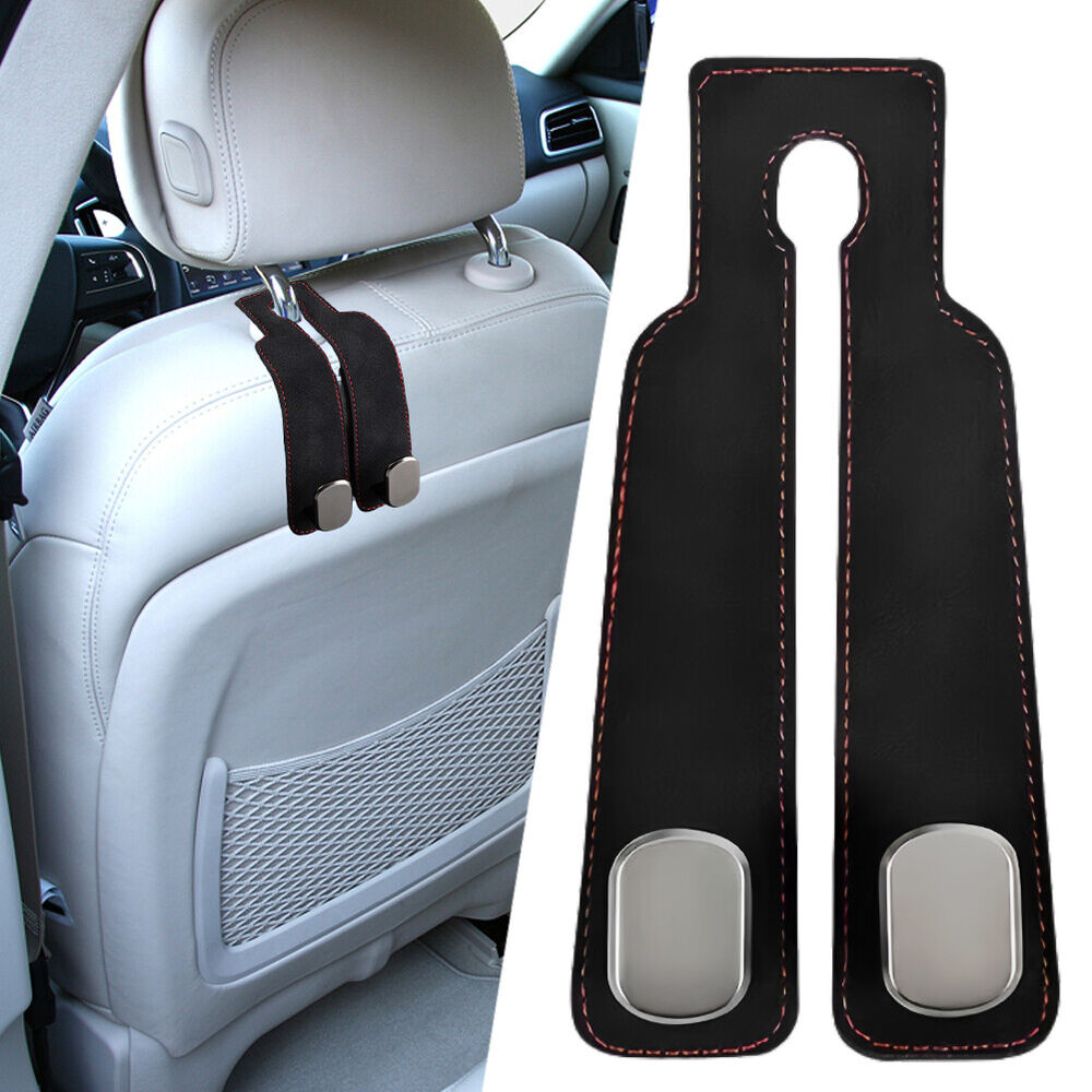 Soft Hanging Hook Suede Microfiber Handbag Clothes Bracket for Vehicle SUV Auto