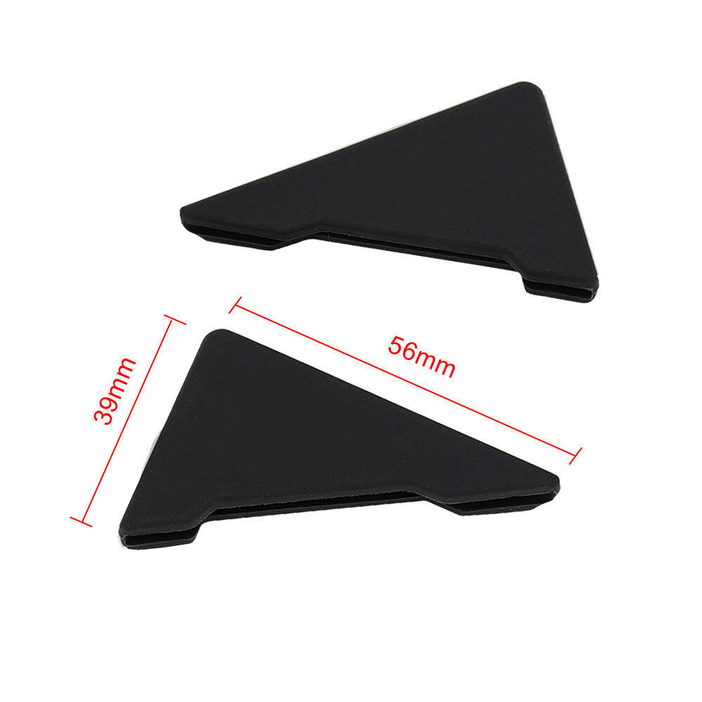 4pcs Car Door 90° Angle Corner Protector Bumper Guard Cover Anti-Scratch Sticker