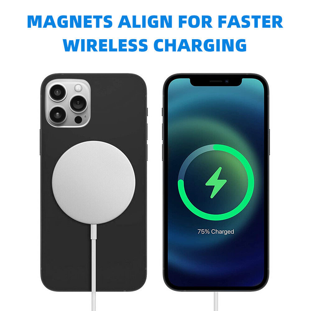 Wireless Charger FAST Charging Pad For iPhone 15 14 13 12 11 Pro Samsung S23 S22