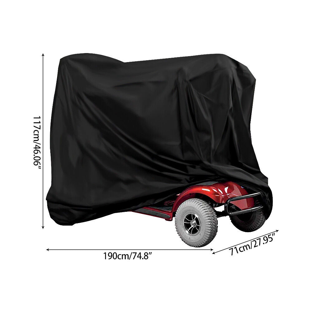 Mobility Scooter Storage Cover Heavy Duty Shelter UV Protector Waterproof