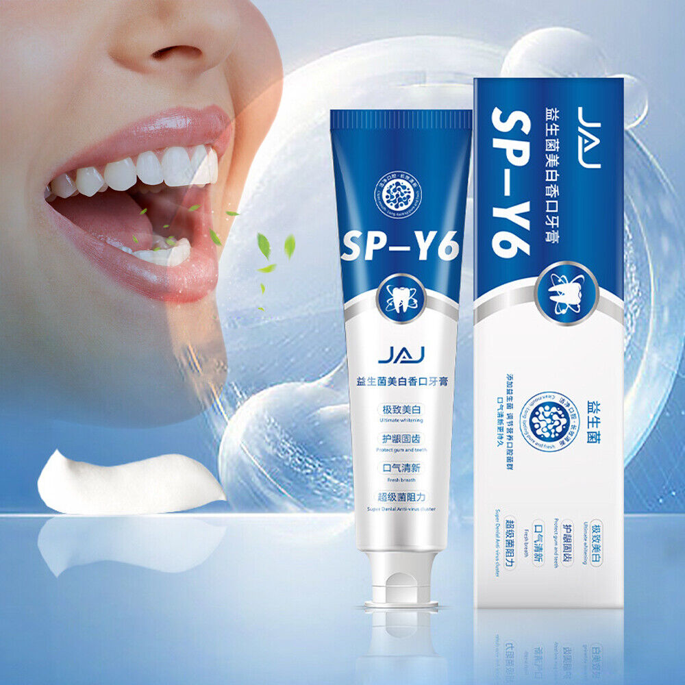 Probiotics Toothpaste, SP-Y6 Beneficial Bacteria Whitening Mouth Toothpaste #T