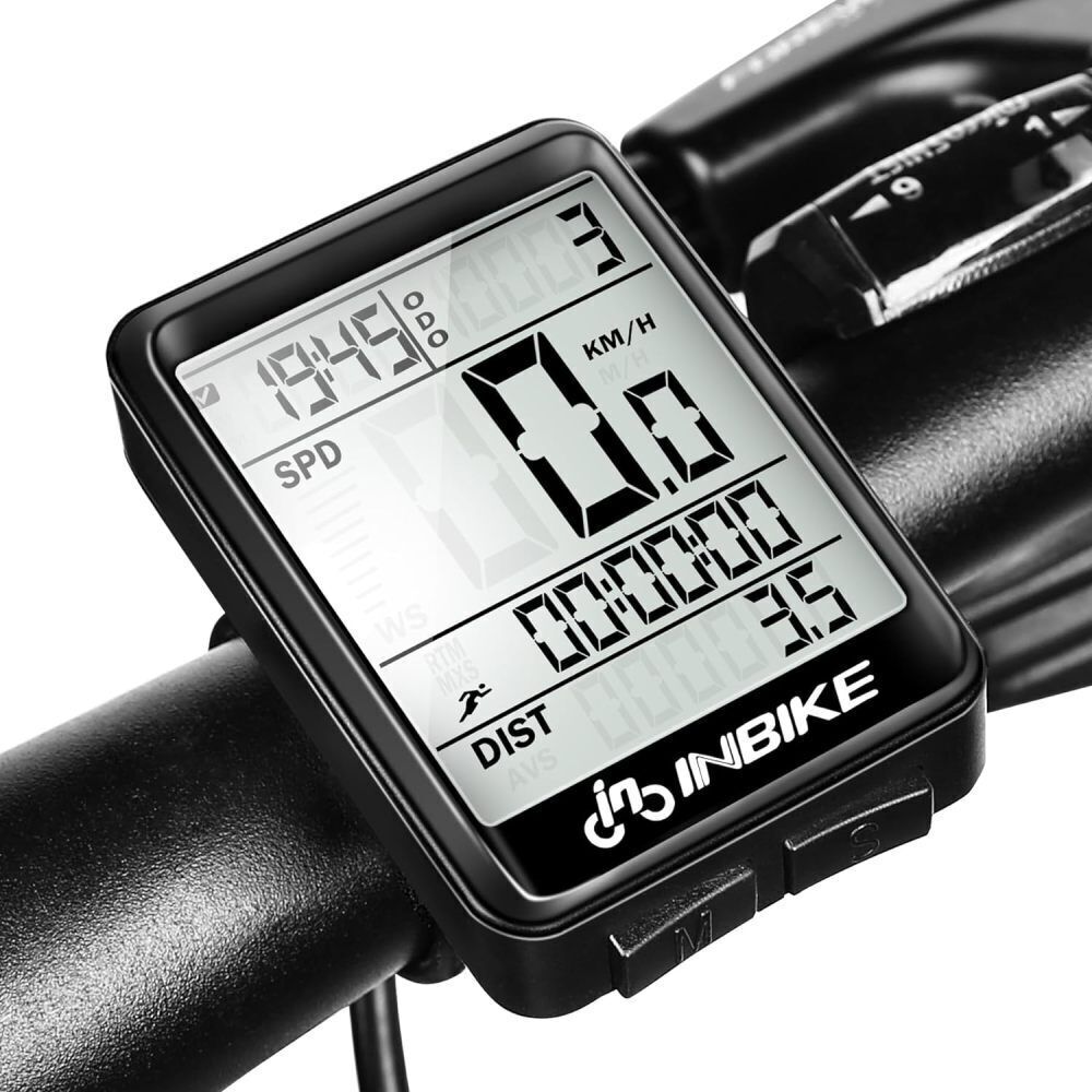 Wireless Cycling Bike Bicycle LCD Cycle Speedometer Computer Odometer Waterproof