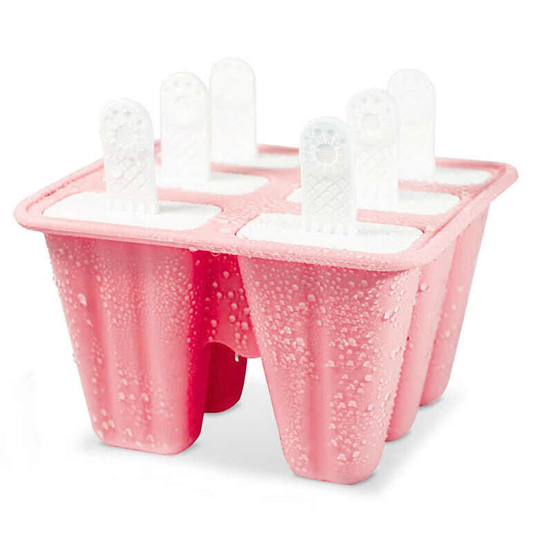 Silicone Ice Cream Mould Block Frozen Molds Icy Pole Jelly Popsicle