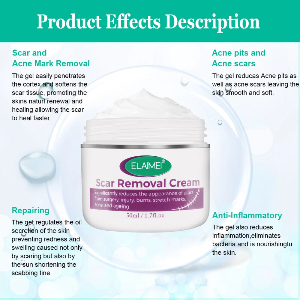 Scar Removal Treatment Cream Stretch Marks Skin Repair Advanced Face Body Heal