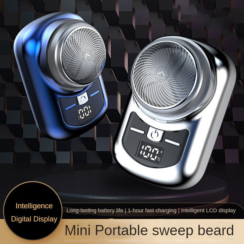 Mini Shaver USB Rechargeable Pocket Sized Portable Electric Shaver Razor Men