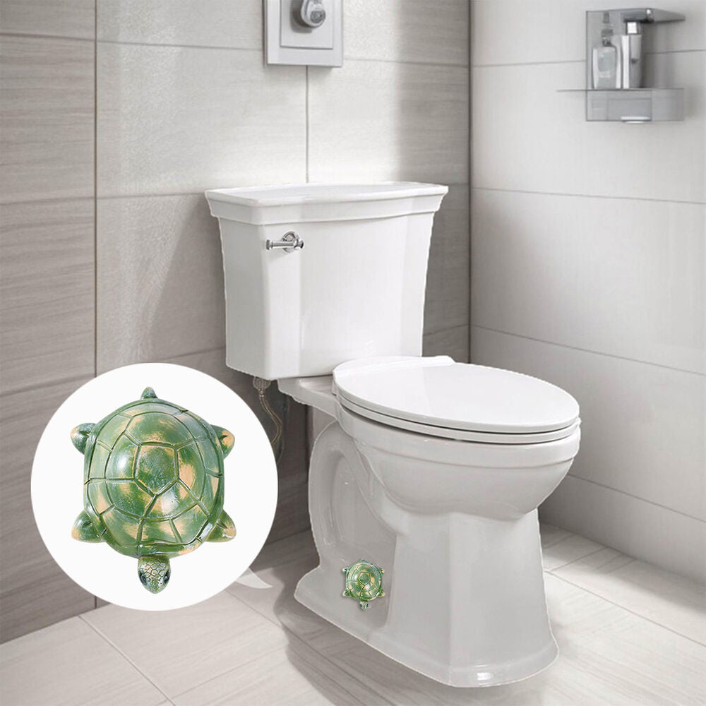 2Pcs Toilet Bolt Covers Ceramic Toilet Bolt Caps Cute Frog/Fish/Tortoise