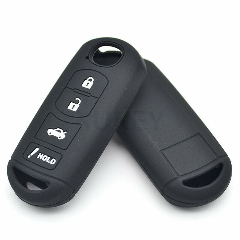 NEW Silicone Remote Key Cover Case Fob Sleeve For Toyota Yaris Mazda 3/6 Mx-5