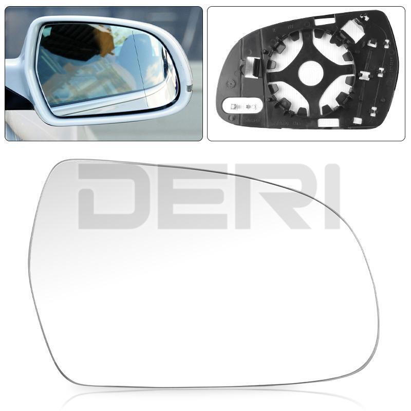 Right Side mirror glass Heated with Backing Plate RH for S4 S5 A3 A4 A5 Quattro