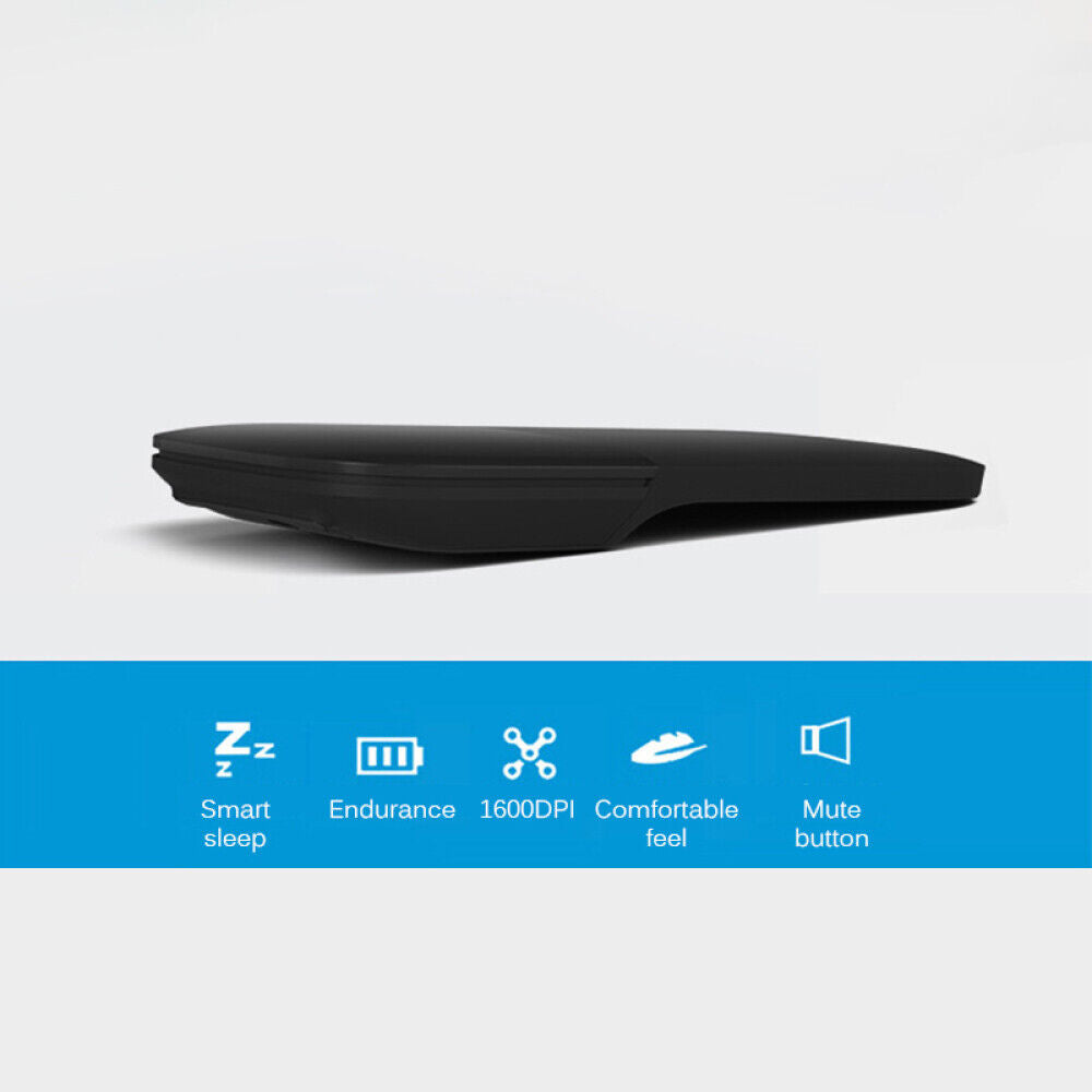 Foldable Wireless Mouse For Microsoft Surface Arc Touch 3D Computer Mouse 2.4Ghz