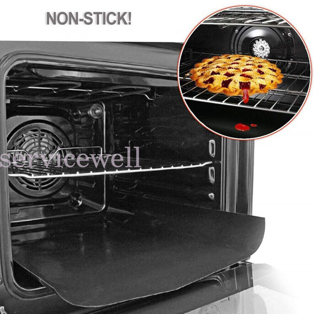 3 BBQ Grill Mat Reusable Sheet Resistant Non-Stick Barbecue Bake Meat